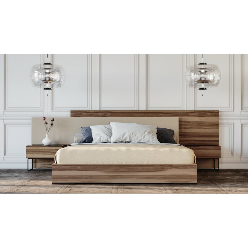 Mercury Row® Saltford Italian Platform Bed & Reviews | Wayfair